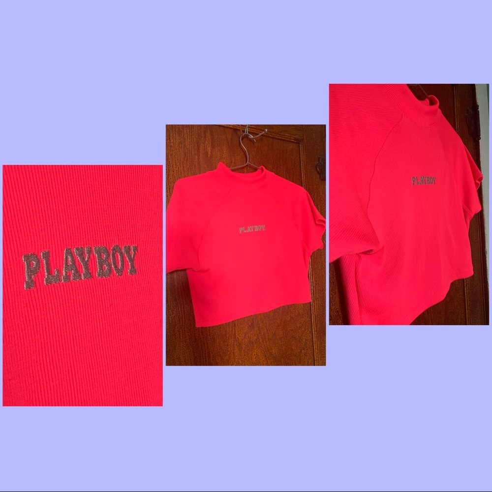 Playboy Crop Top ❤️‍🔥